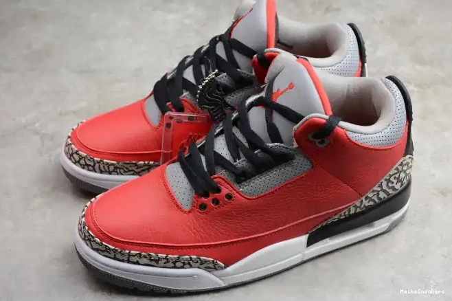 MaikeSneakers Jordan Cement 3 Air Red CK5692-600 0626